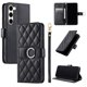thumbnail image 4 of Funda Acolchada con Anilla y Correa para Samsung Galaxy S23 Slots para Tarjetas Negro, 4 of 5
