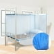 thumbnail image 5 of Mosquitera con dosel para cama de 4 postes, tamaño individual, matrimonial y queen, color azul (150 x 195 x 170 cm), 5 of 7