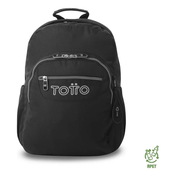 Mochila Universitario Acuarela Ecole Solid Porta Pc14 Negro