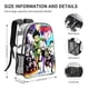 thumbnail image 2 of Hunter × HunterMochila transparente temática, resistente y duradera, bolsa see-through para trabajo, deporte, universidad y viaje, 31 × 43 cm, 2 of 6