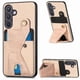 thumbnail image 1 of Funda Resistente para Samsung Galaxy S24 Plus con Tarjetero y Soporte, Diseño Magnético Blanco, 1 of 5