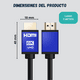 thumbnail image 5 of Cable Hdmi 8k / 4k Ultra Hdr V2.1 De 2,0 Mts 48gbps - Audeos, 5 of 6