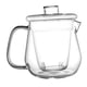 thumbnail image 4 of Tetera De Vidrio Para Estufa, Tetera Floreciente Segura Para Café Con Leche, Hojas Sueltas, 4 of 5