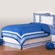 thumbnail image 1 of Juego de cama One Grace Place Simplicity matrimonial azul de 8 piezas, 1 of 4