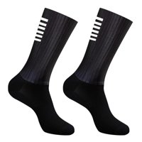 Genérica - Calcetines Banda Silicona Antideslizantes Ciclismo Y Deporte Multicolor Talla Única