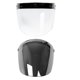 thumbnail image 1 of 2 Protectores De Viento De Cara Abierta, 3 Broches, Visera De Casco, Protector De Viento, Lente Universal, 1 of 1