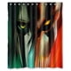 thumbnail image 1 of Cortina de ducha de Ulquiorra Cifer Kurosaki Ichigo, juego de cortinas de baño con ganchos, tamaño 60 x 72 pulgadas, 1 of 3