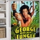 thumbnail image 5 of George de la selva-theme 4-Piece Shower Curtain Set with Rugs, Waterproof Bathroom Decor Set Includes Bath Mat, U-Shaped Rug, Toilet Lid Cover and Curtain with Hooks, 5 of 6