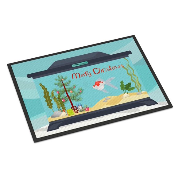 Felpudo Caroline's Treasures 46 × 69 cm Goldfish Merry