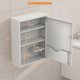thumbnail image 3 of Gabinete de Medicinas Metateel 41x15x53 cm Cierre Dual Blanco, 3 of 9