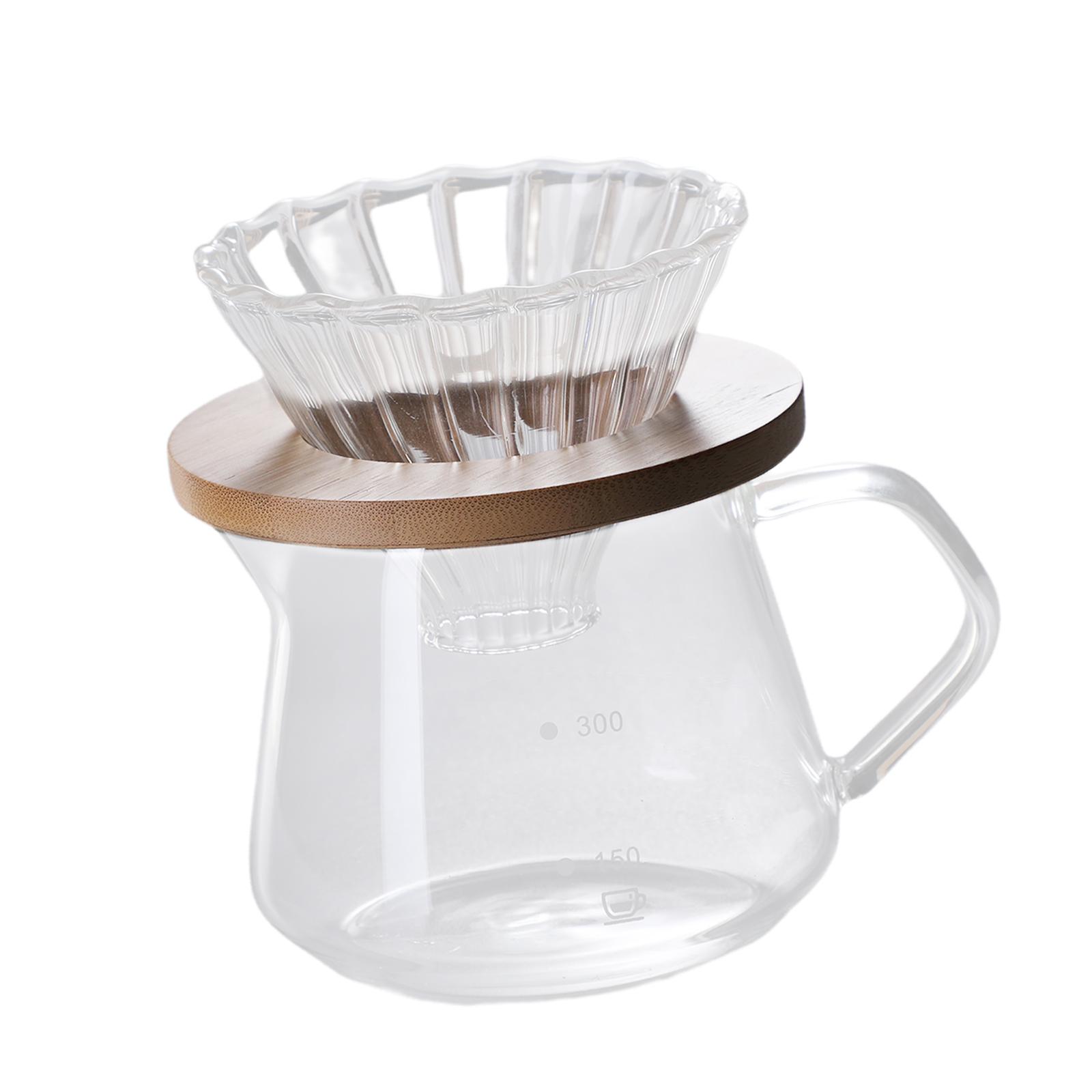 Magideal - 1Pc 300Ml/600Ml Verter Sobre Cafetera