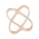 thumbnail image 2 of Anillos para bufandas, mantas, faldas escocesas, accesorios, manualidades, artículos de regalo resistentes, pinzas para corbatas de camisetas Oro rosa, 2 of 5