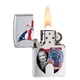 thumbnail image 2 of Lighter Zippo Flame Collage Pocket Cromado, 2 of 2
