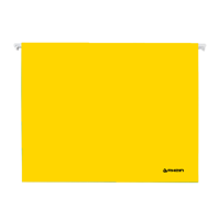 Pack 25 Carpeta Colgante Cartulina Oficio Amarillo Rhein