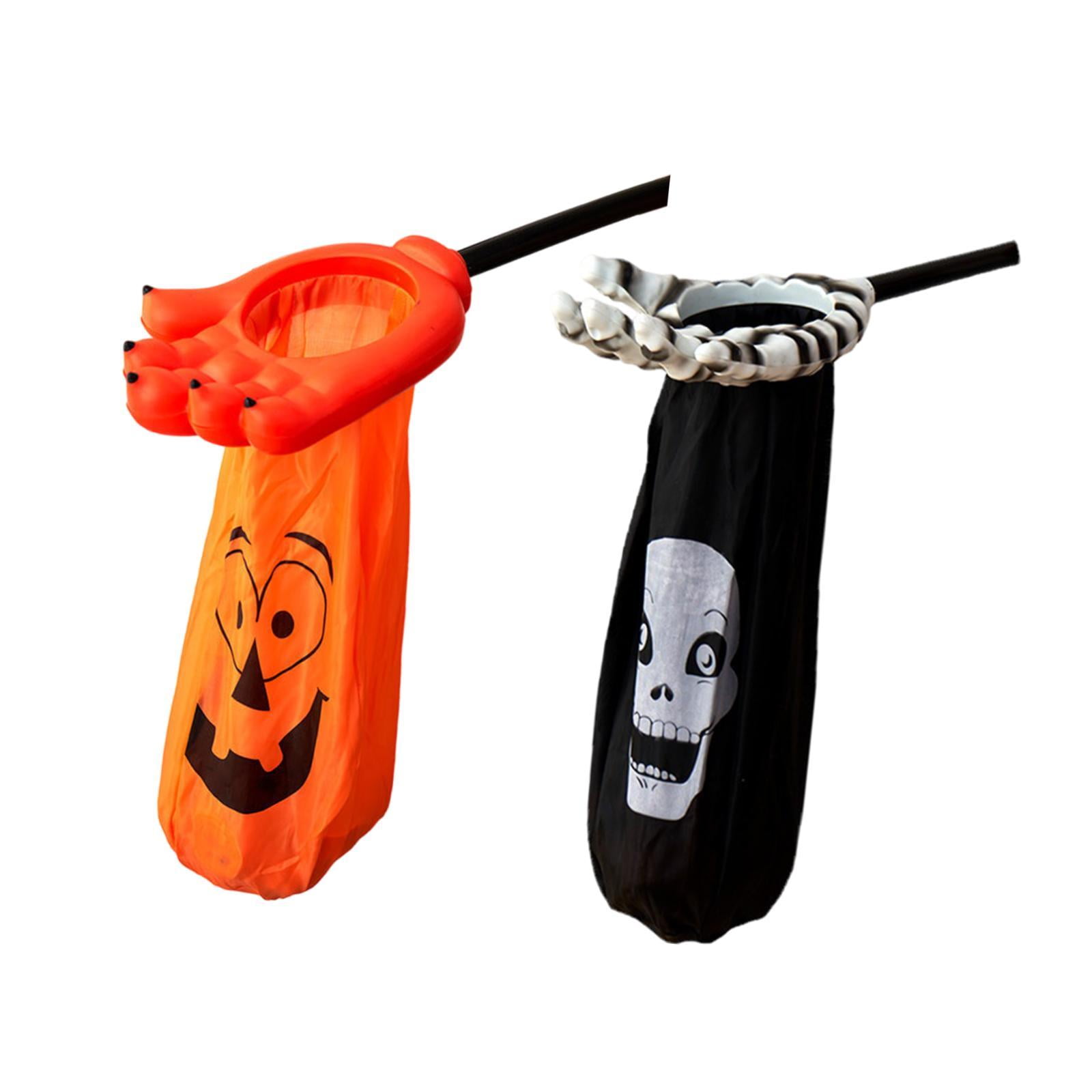 Gazechimp - Bolsa De Dulces De Halloween, Adorno Decorativo Para Fiesta, Decoración Del Hogar, Linda Bolsa De Dulces, Calavera De Calabaza