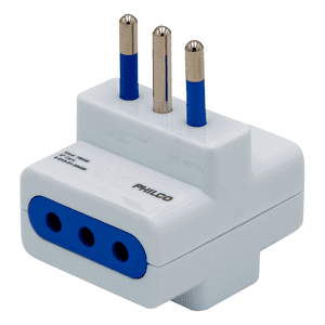 Enchufe Triple 79310 Blanco Philco