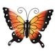 thumbnail image 5 of Decoración De Pared De Mariposa Inspiradora, Adorno Artesanal Creativo Para Patio Trasero, Hogar, Negro Y Naranja, 5 of 5