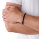 thumbnail image 3 of Pulsera AX Armani Exchange negra de acero inoxidable para hombre, 3 of 7