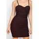 thumbnail image 4 of Vestido Ajustado Sin Mangas Con Diseño De Panal Brillante, 4 of 5