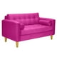 thumbnail image 2 of Sofa Retro 2c Felpa 01 Fucsia, 2 of 6