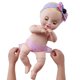 thumbnail image 2 of Muñeca Wonder watch Baby Overol Morado, 2 of 5
