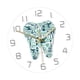 thumbnail image 2 of Reloj De Pared Con Dientes, Silencioso, Acrílico, Decorativo, Redondo, Colgante, 2 of 5