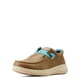 thumbnail image 1 of Zapatos ARIAT Hilo de gamuza color tan con puntera moc y cordones elásticos, 1 of 7