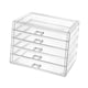 thumbnail image 3 of Organizador De Cajones De Acrílico Transparente De Varios Niveles Para Casarse, Apartamento, 5 Niveles, 3 of 5