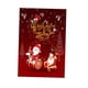 thumbnail image 2 of Exterior Jardín Patio Césped Bandera Bandera Navidad Santa Bandera Montando Santa, 2 of 5