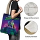 thumbnail image 3 of Night of the Zoopocalypse Bolso de tela con estampado de lienzo para mujer, bolsa de compras reutilizable y estética, con cremallera interior, regalo para mujer,40*40cm., 3 of 6