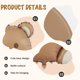 thumbnail image 3 of Paquete de 4 Globos Gigantes de Oso de Peluche, Globos de Lámina Marrón Mate de 89 cm para Decoraciones de Primer Cumpleaños de Osito, Suministros para Baby Shower con Tema Bosque y Decoración Neutral, 3 of 7