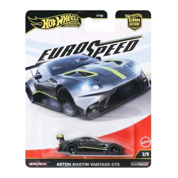 Hot Wheels Auto de Juguete Aston Martin Vantage GTE 1:64 Fundido a Presión