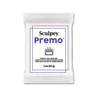 Arcilla Polimérica Sculpey Premo Blanca Translúcida 60 Ml (Pe02 5527)