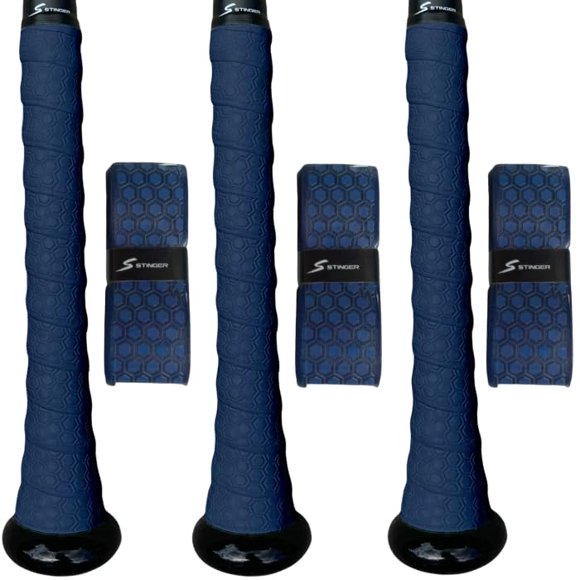 Empuñadura para Bate Stinger Sports Pack de 3 - Azul Marino