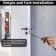 thumbnail image 4 of Placa de cerradero Tuff Stuff Tools de 4-7/8" zincada con orificio grande, 4 of 5