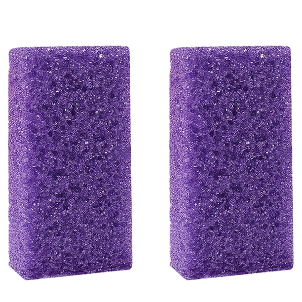 Herramienta exfoliante para pedicura, piedra pómez para pies, esponja para eliminar callos, 2 unidades