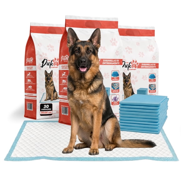 Sabanillas Para Perros 90 x 60 Duke Training Pad Pack 90 U