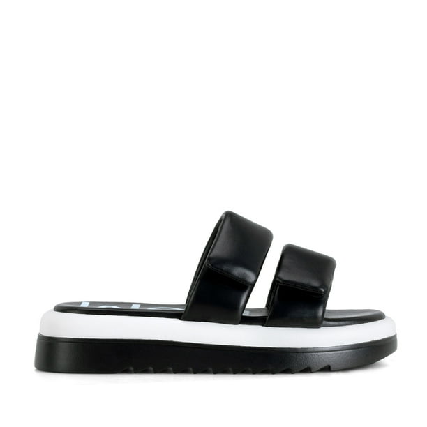 Sandalia Plataforma Negro Casual Gh99 Mujer