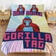 thumbnail image 1 of Gorilla Tag Bedding Set Duvet Cover Comfortable and Lightweight Cartoon Bedding 3 Piece Bed Set, 1 of 5