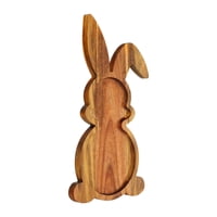 Magideal - Tabla De Cortar Con Forma De Conejo Bandeja Para Servir Comida Para Bebés Utensilio De Cocina Para Hornear Tabla De Preparación De Comidas Para Niños