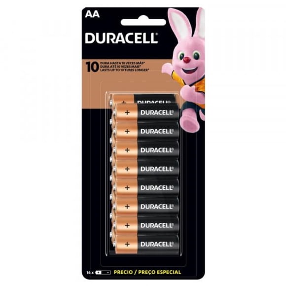 PILA ALCALINA AA 16UN DURACELL
