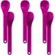 thumbnail image 1 of Spoon TalkTools, color magenta texturizado, para hipersensibilidad oral, paquete de 6, 1 of 7