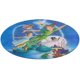 thumbnail image 1 of Alfombra Redonda Peter Pan Felpa Coral 60cm, 1 of 6