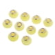 thumbnail image 3 of 10 Piezas De Lámina De Oro De 12 Mm De Cuentas Redondas De Vidrio De Murano Para La Fabricación De Joyas Artesanales Amarillo, 3 of 5