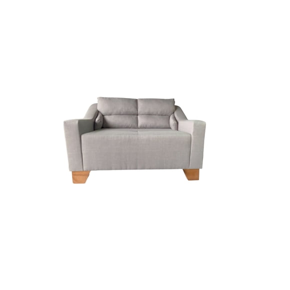 sillon manhattan 2 cuerpos con cojines gris