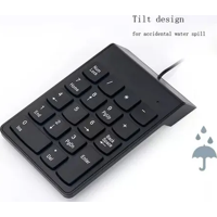 Genérico - Teclado Numérico Usb Notebook Negro
