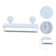 thumbnail image 3 of Repisa De Pared Organizador De Baño Colgante Con Colgadores Blanco, 3 of 3