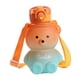 thumbnail image 4 of Botella De Agua Con Tapa Con Cerradura, Botellas De Bebida, Boca Ancha Grande Para Senderismo, Fitness, Azul Y Naranja, 4 of 5