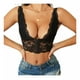 thumbnail image 2 of Top Crop De Encaje Para Mujer -  Broches Delanteros - Peto Escote En V, 2 of 5