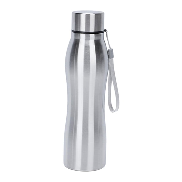Botella De Agua De Acero Inoxidable, Taza De Agua De Metal Para Correr, Mochilero, Acampar, 1L, 7,8x29cm